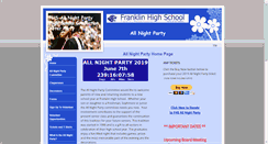 Desktop Screenshot of fhsallnightparty.com